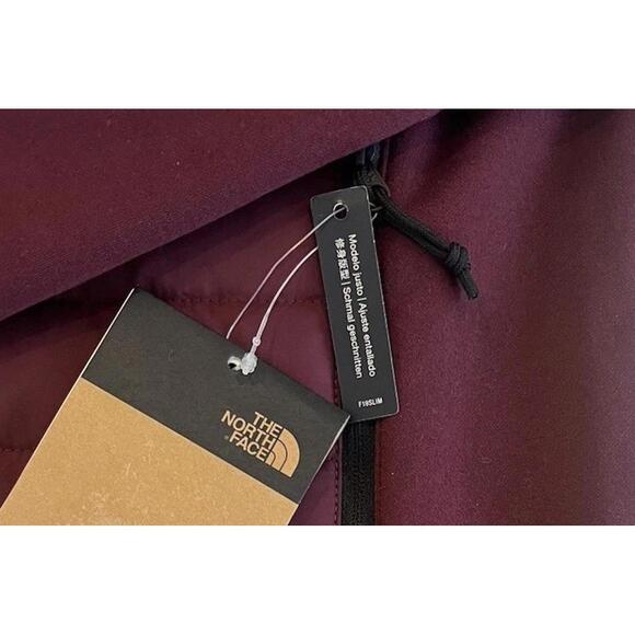 NWT The North Face Canyonlands Hybrid Alpine Plum Slim Fit Puffer Jacket Medium - Picture 3 of 8